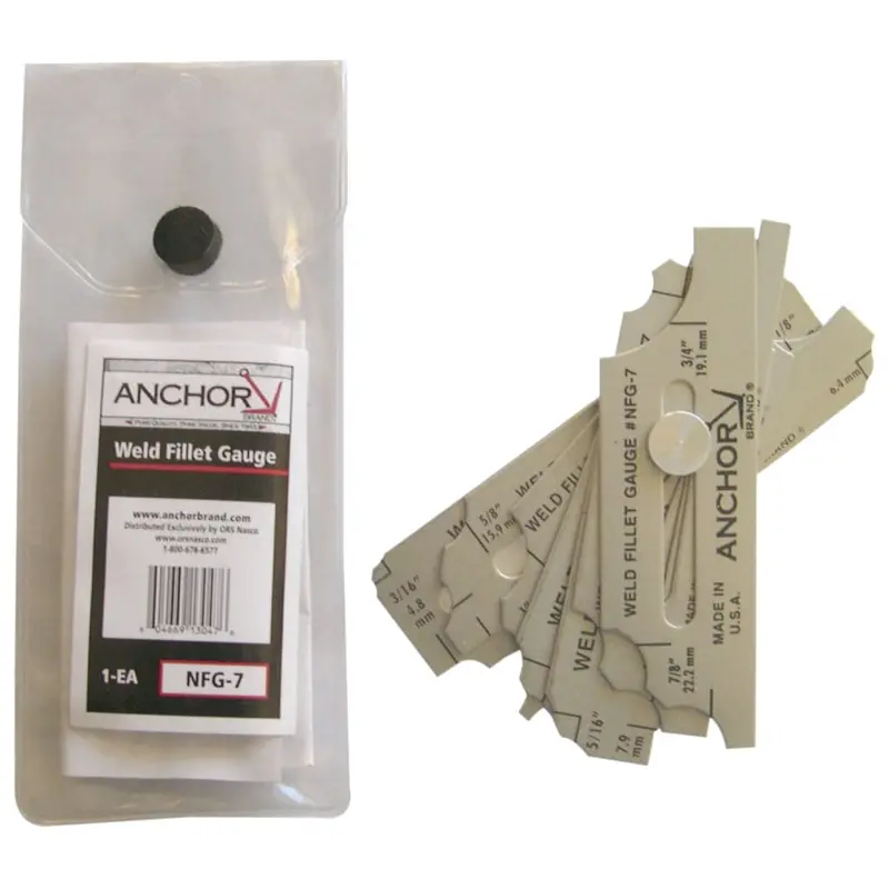 Anchor Weld Fillet Gauge #Nfg-7 1