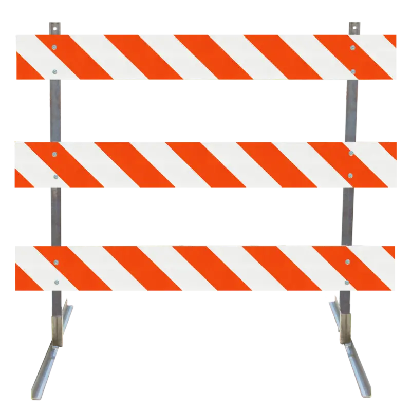 Angle Iron Type Iii Barricade 1