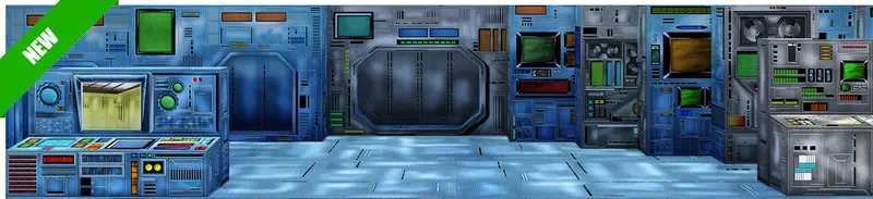 Animated Command Station Pop-Up Diorama 1/12 1