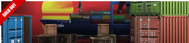 Animated Port Pop-Up Diorama 1/12 1