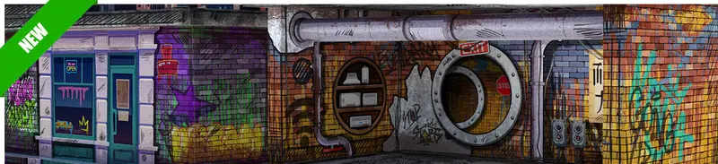 Animated Sewer Tower Pop-Up Diorama 1/12 1