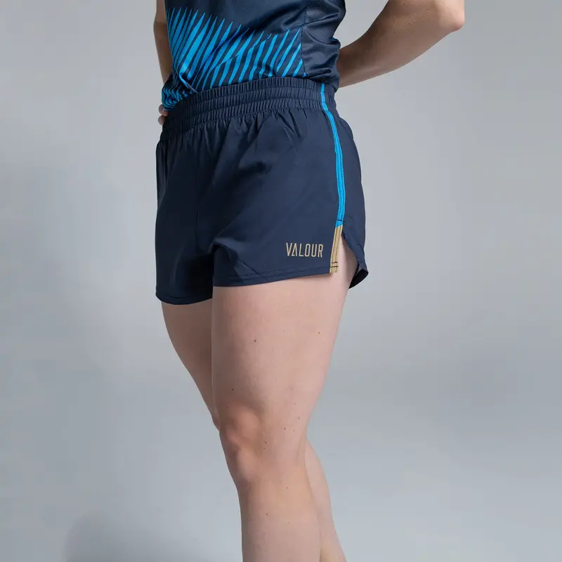 Answ Running Shorts - Gold Logo 1