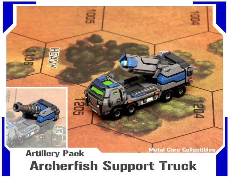 Archerfish Support Truck- Artillery 1