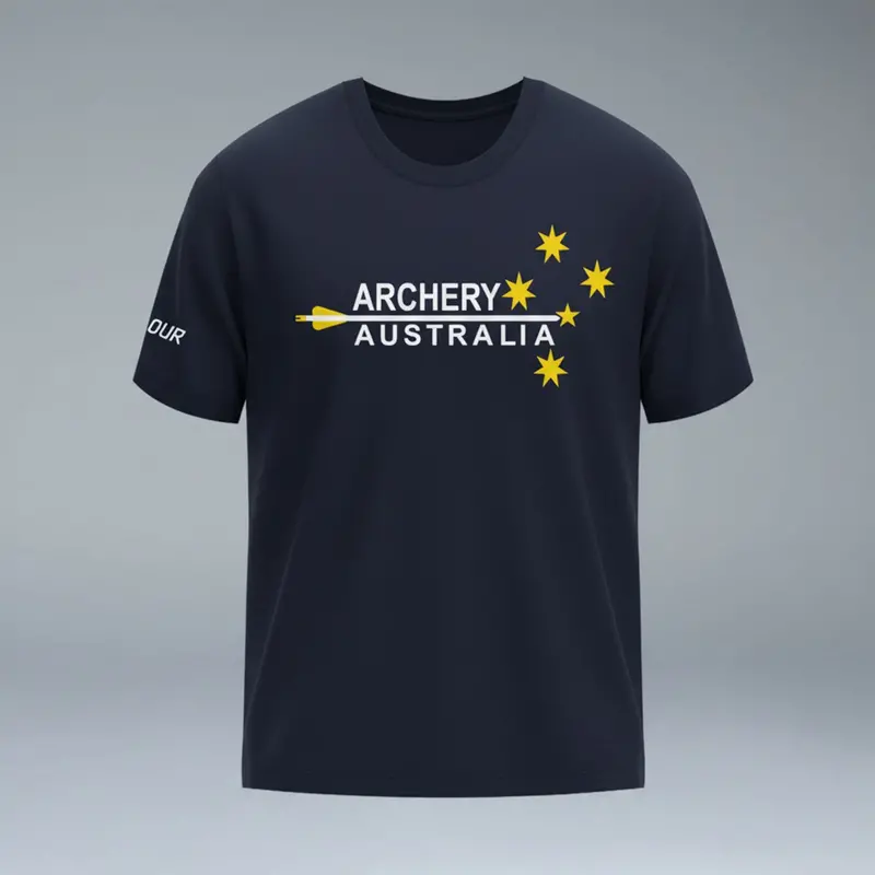 Archery Australia Tee - Navy 2