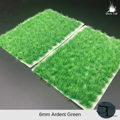 Ardent Green- 6Mm Self-Adhesive Grass Tufts 1