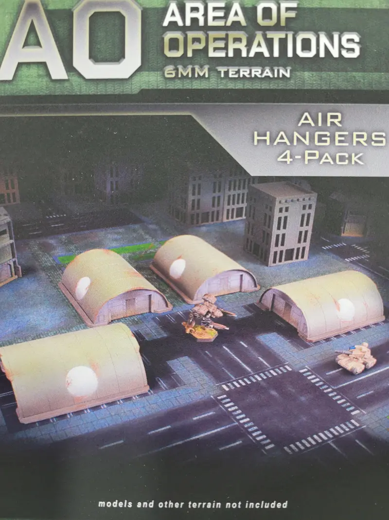 Area Of Operations: Air Hangers 4-Pack 1