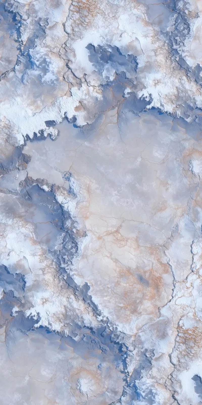 Area Of Operations Battlemat: 6'X3' Ice & Red Planet 1