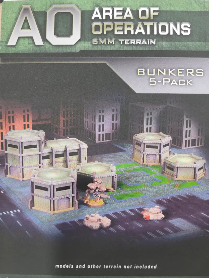 Area Of Operations: Bunkers 5-Pack 1