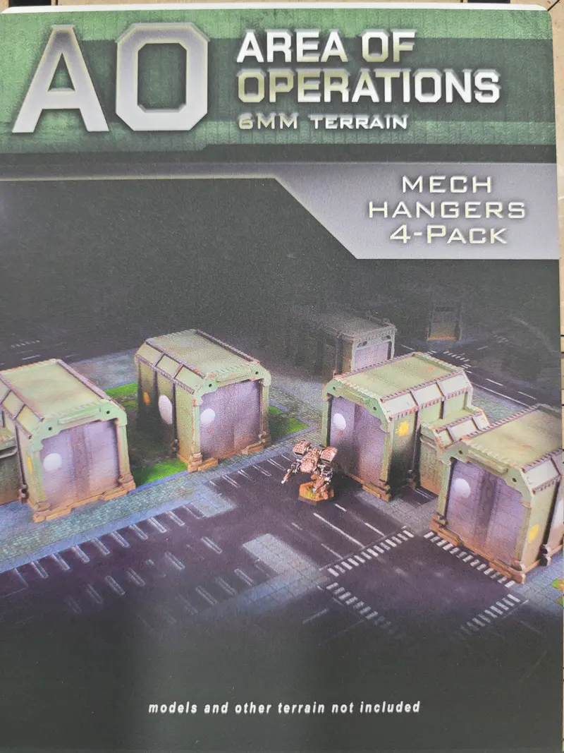 Area Of Operations: Mech Hangers 4-Pack 1