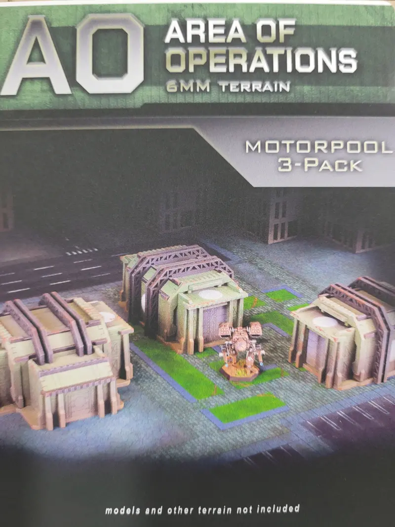 Area Of Operations: Motorpool 3-Pack 1
