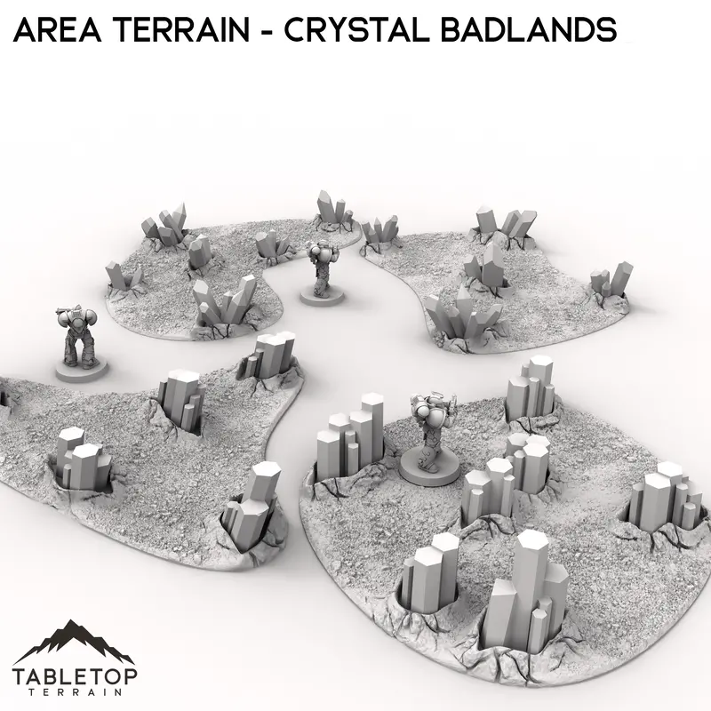 Area Terrain - Crystal Badlands 1
