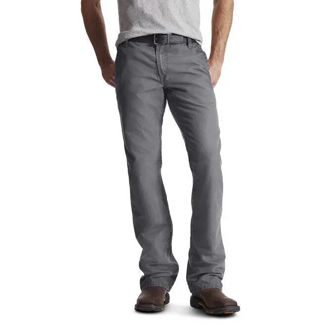 Ariat Fr M4 Relaxed Workhorse Boot Cut Pant-Grey #10017226 1