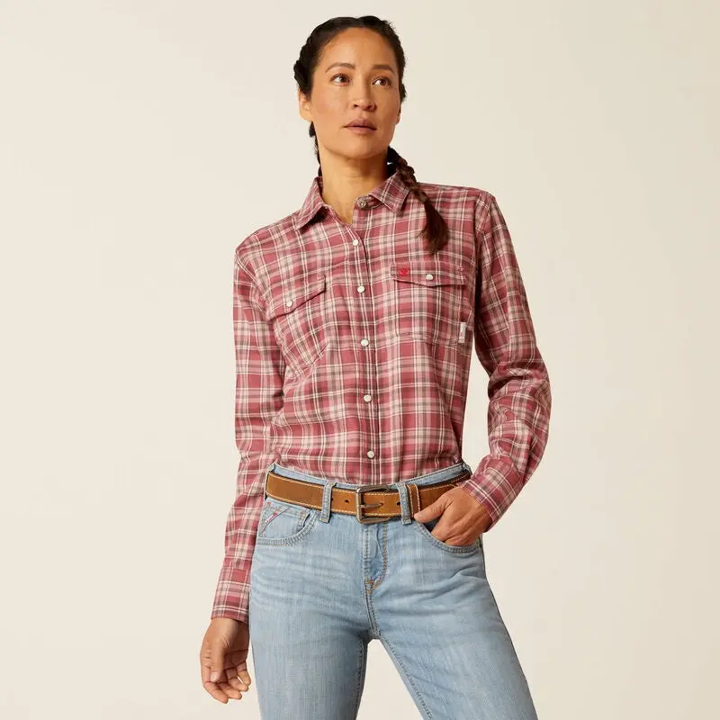 Ariat Fr Ruby Snap Work Shirt-10052937 1