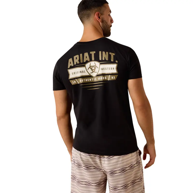 Ariat Men's Banner Badge T-Shirt 1