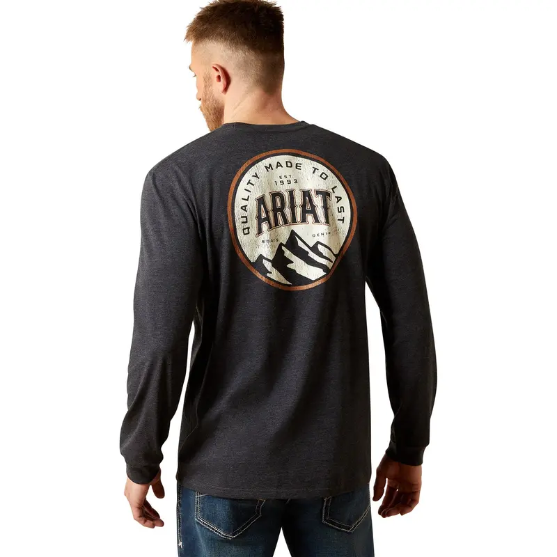 Ariat Men's "Circle A" Long Sleeve Tee 1