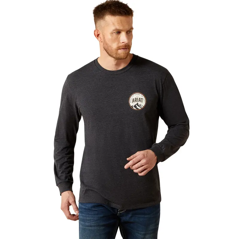 Ariat Men's "Circle A" Long Sleeve Tee 2