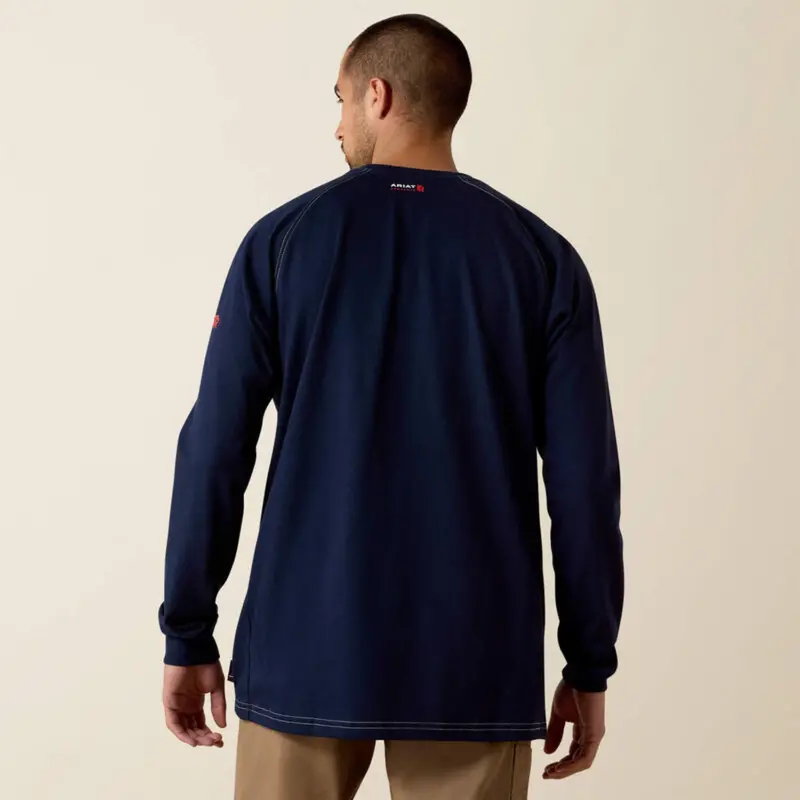 Ariat Men's Flame Resistant Work Crew Long Sleeve T-Shirt 3