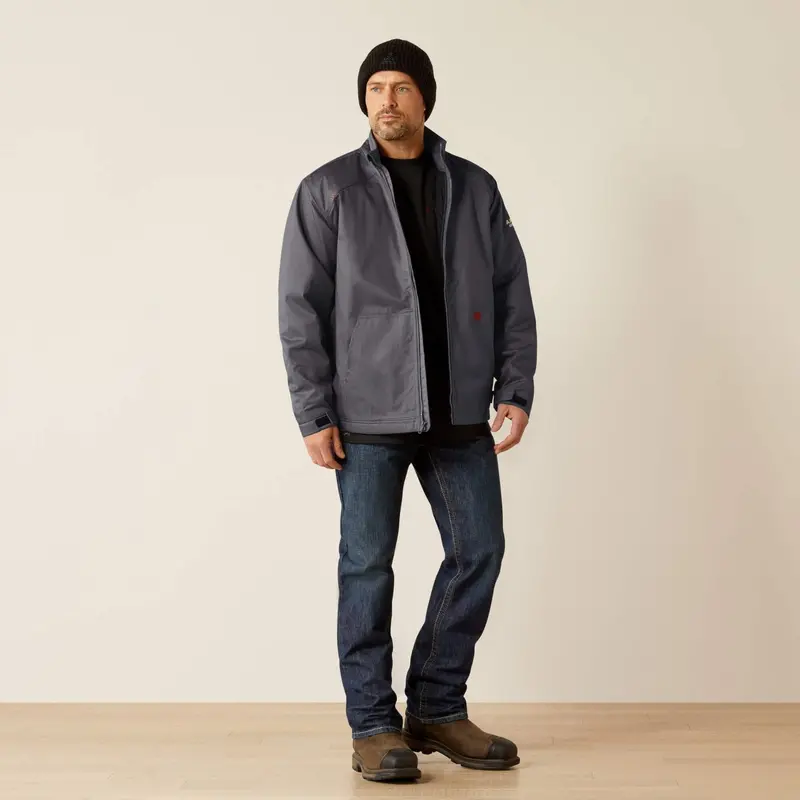Ariat Men's Fr Basic Insulated Full-Zip Safety Jacket 4
