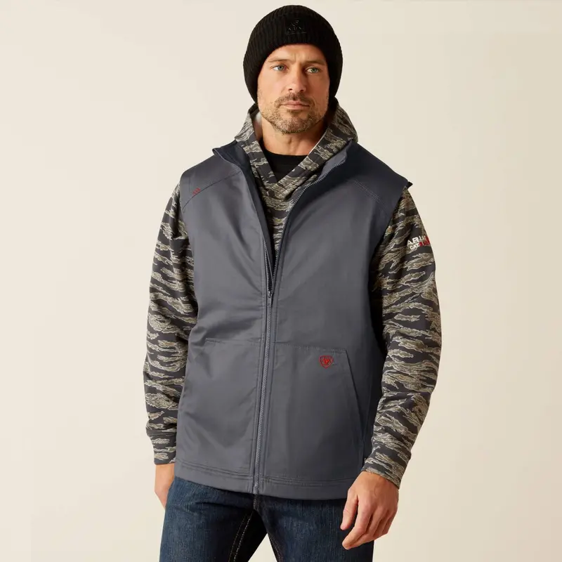 Ariat Men's Fr Basic Insulated Safety Vest 1