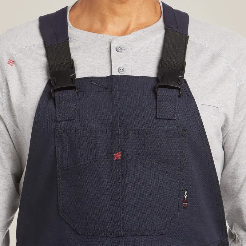 Ariat Mens Fr Canvas Unlined Bib-Navy 4