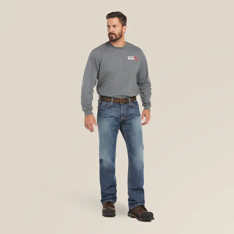 Ariat Men's Fr M4 Relaxed Ridgeline Boot Cut Jean 1