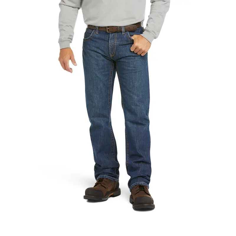 Ariat Men's Fr M5 Slim Basic Stackable Straight Leg Jean 1
