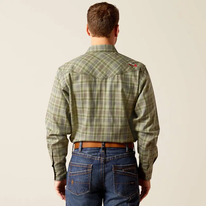 Ariat Mens Fr Sawtooth Long Sleeve Work Shirt 3