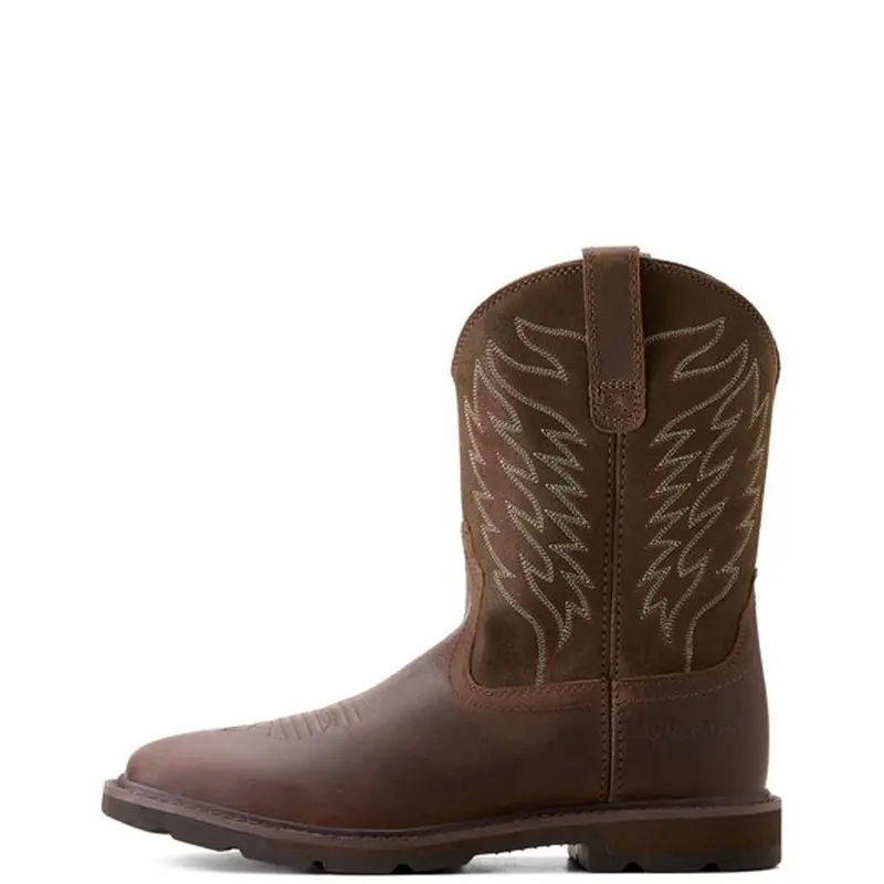 Ariat Men's Groundbreaker Square Toe Western Boot 1