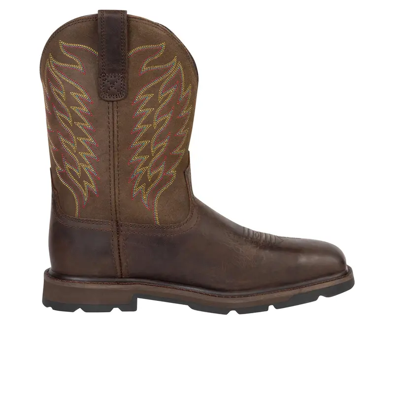 Ariat Men's Groundbreaker Wide Square Toe Steel Toe Work Boot 1