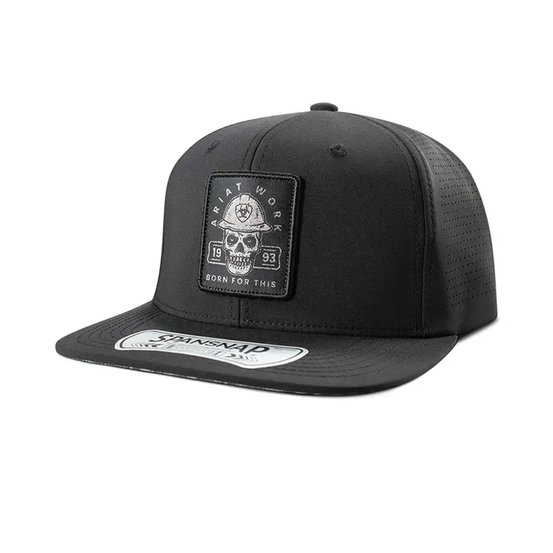 Ariat Men's Hard Hat Skull Graphic Patch Trucker Hat 1