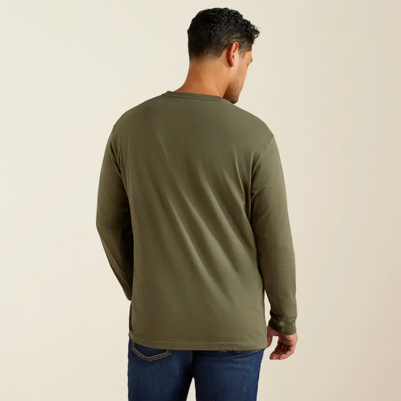 Ariat Men's Rebar Cotton Strong Graphic Long Sleeve T-Shirt 3