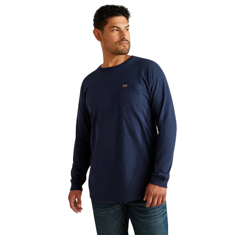 Ariat Men's Rebar Cotton Strong Standard Pocket T-Shirt 1