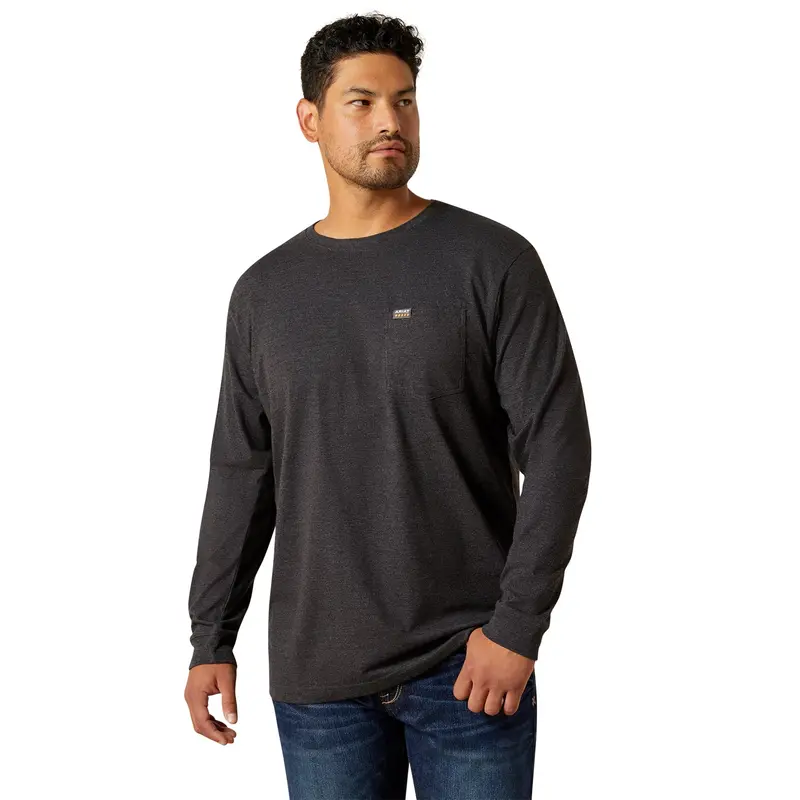 Ariat Men's Rebar Cotton Strong Standard Pocket T-Shirt 1