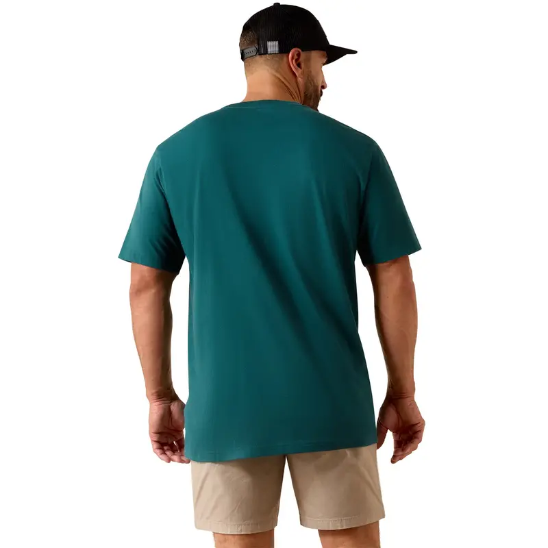 Ariat Men's Rebar Cotton Strong Standard Pocket T-Shirt 2
