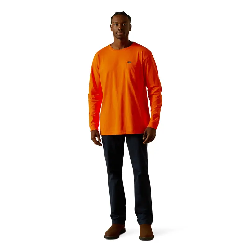 Ariat Men's Rebar Cotton Strong Standard Pocket T-Shirt 4
