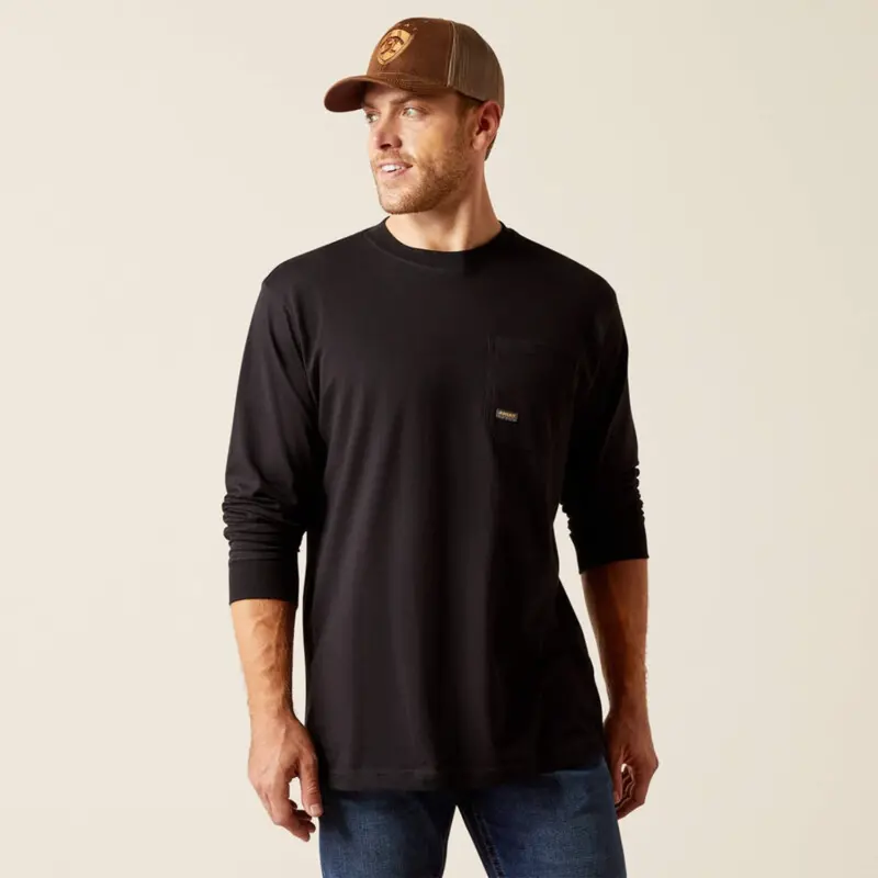 Ariat Men's Rebar Cottonstrong Graphic Long Sleeve T-Shirt 2