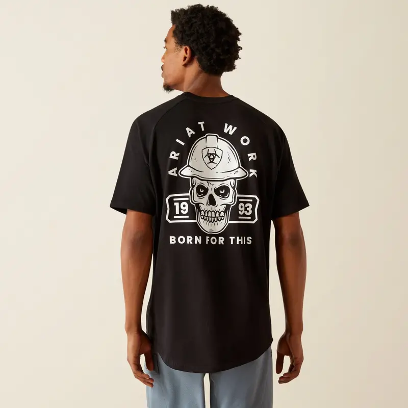 Ariat Men's Rebar Cottonstrong Hardhead Graphic Short Sleeve T-Shirt 1