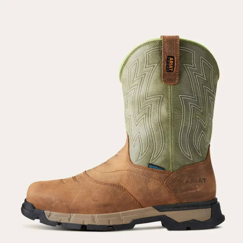 Ariat Men's Rebar Flex Waterproof Comp Toe Western Boot 1