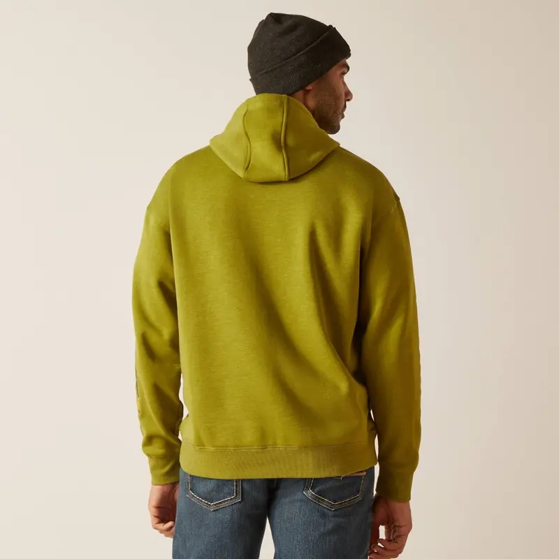 Ariat Men's Rebar Graphic Sleeve Hooded Sweatshirt 2