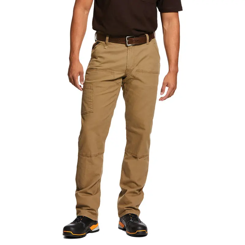 Ariat Men's Rebar M4 Durastretch Made Tough Double-Front Straight Leg Pant 1
