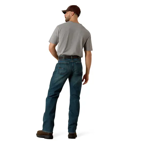 Ariat Men's Rebar M4 Relaxed Durastretch Basic Boot Cut Jean 7