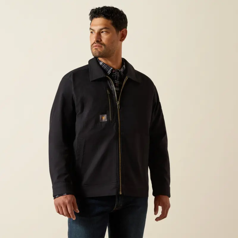 Ariat Men's Rebar Made Tough Canvas Shop Jacket 1