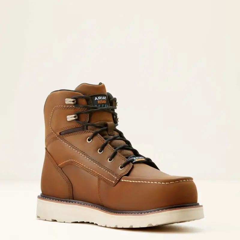 Ariat Men's Rebar Wedge 6" Waterproof Composite Toe Work Boot 3