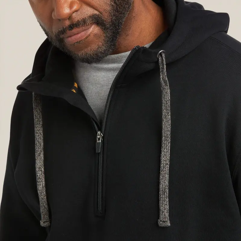 Ariat Men's Rebar Workman Quarter Zip Hoodie 2