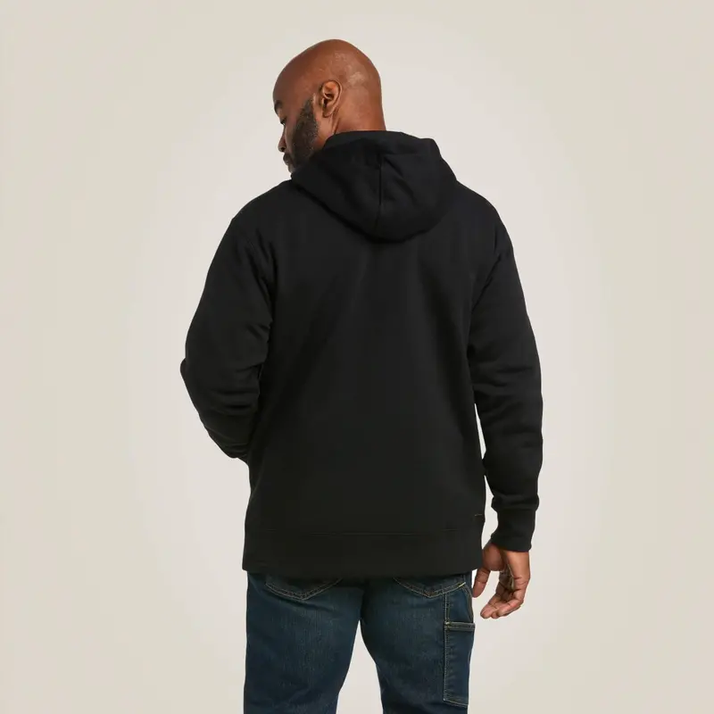 Ariat Men's Rebar Workman Quarter Zip Hoodie 3