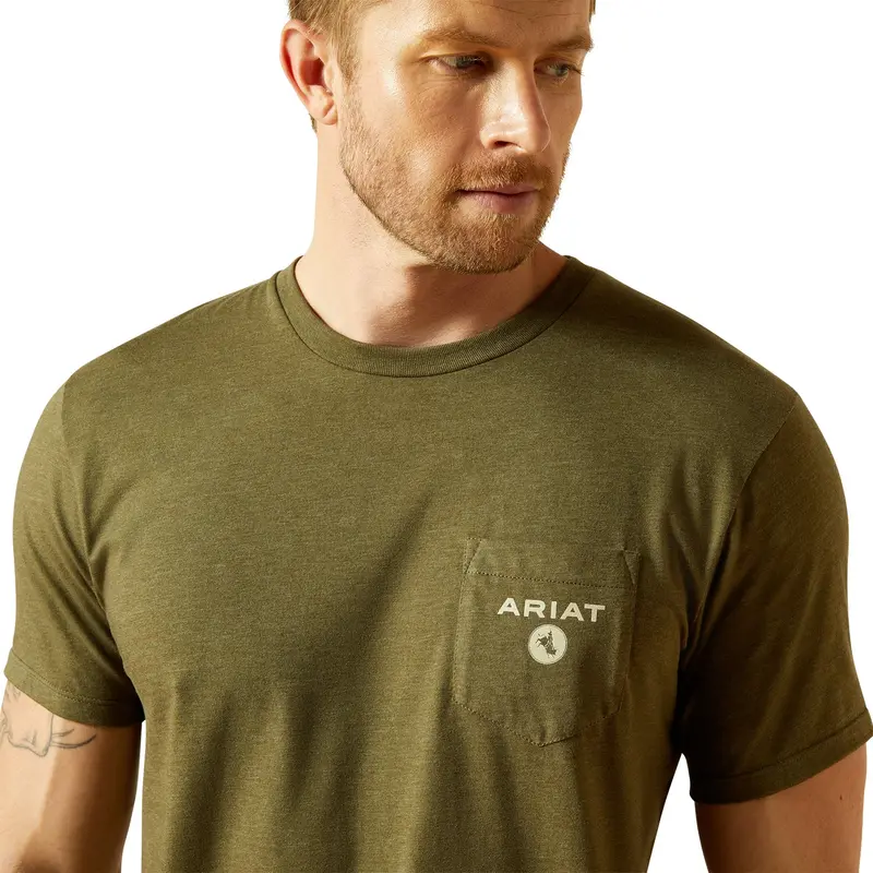 Ariat Men's Roped Diamond T-Shirt 4