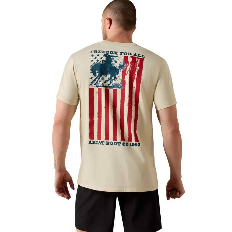 Ariat Men's Split Freedom Painted Classic Fit T-Shirt 1