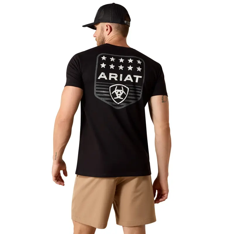 Ariat Men's Stripe Patriotic Badge T-Shirt 1