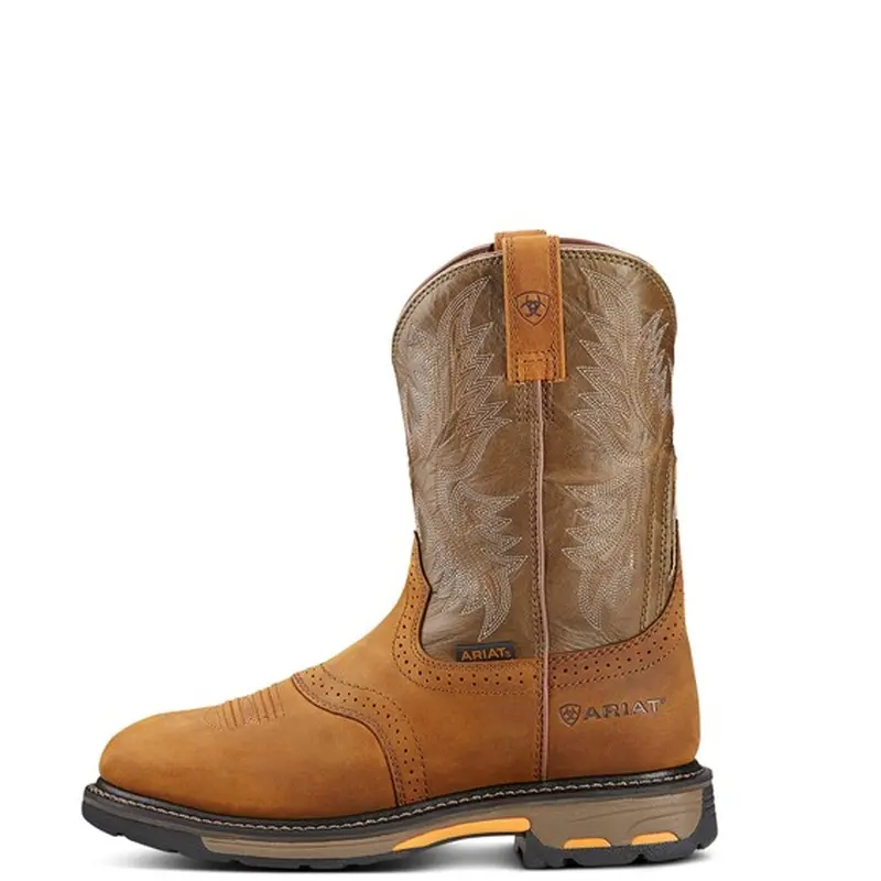 Ariat Men's Workhog® Soft Toe Pull-On Work Boot 1
