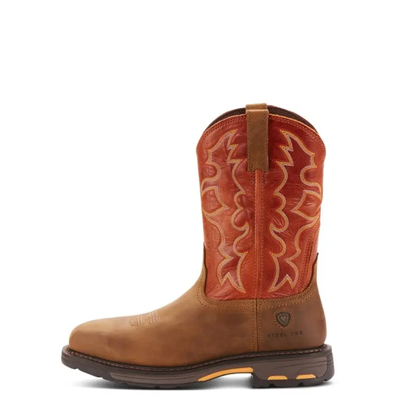 Ariat Men's Workhog Wide Square Toe Steel Toe Work Boot 1
